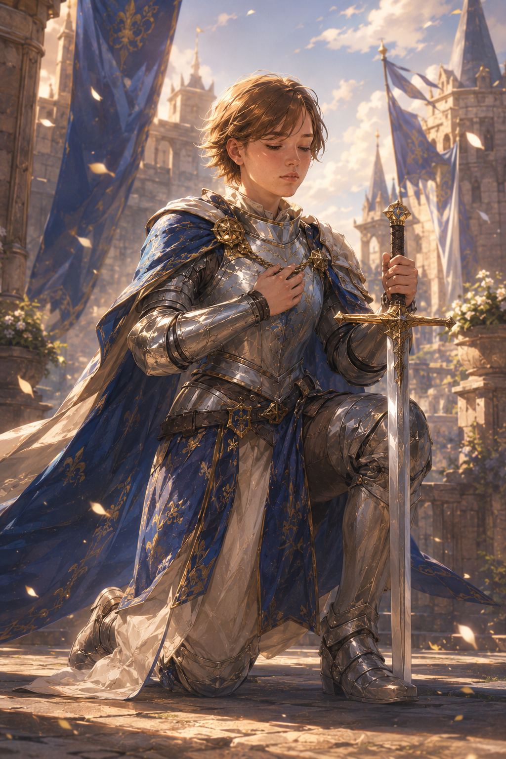 Chevaleresse Victoire — carte THRONESHARD