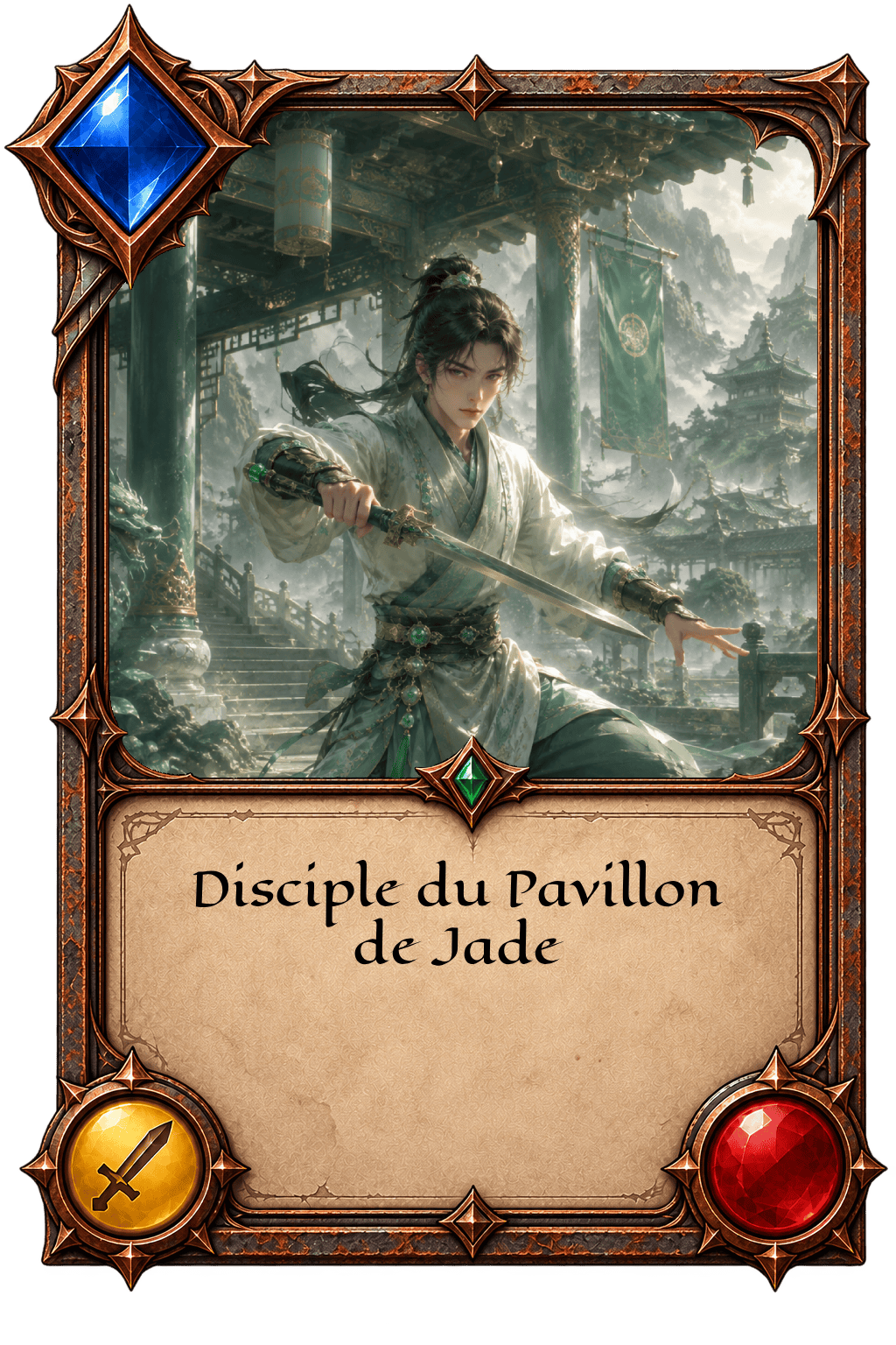 Carte Disciple du Pavillon de Jade