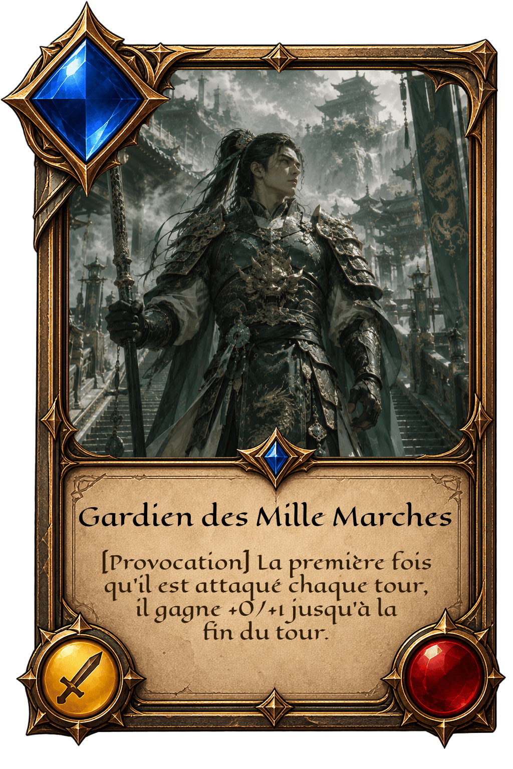 Carte Gardien des Mille Marches