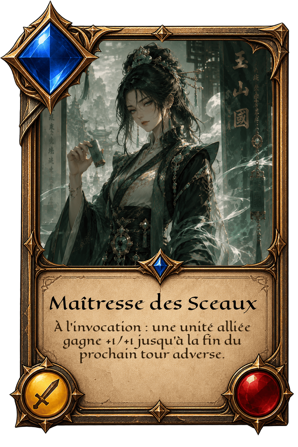 Carte Maîtresse des Sceaux