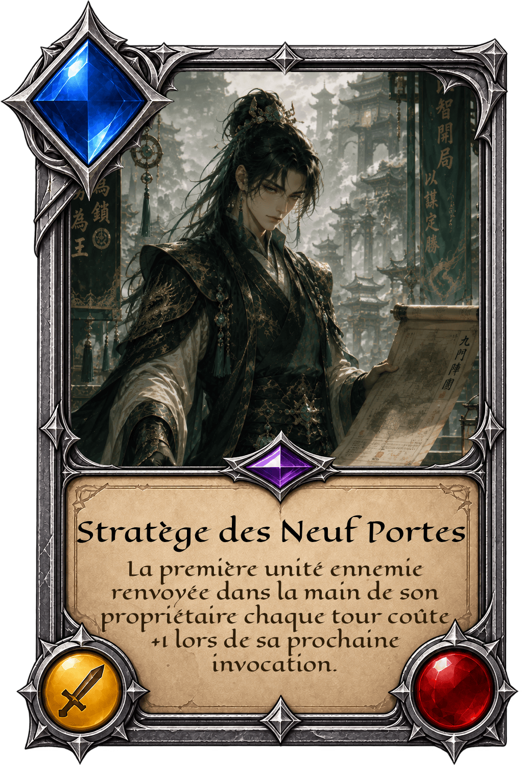 Carte Stratège des Neuf Portes