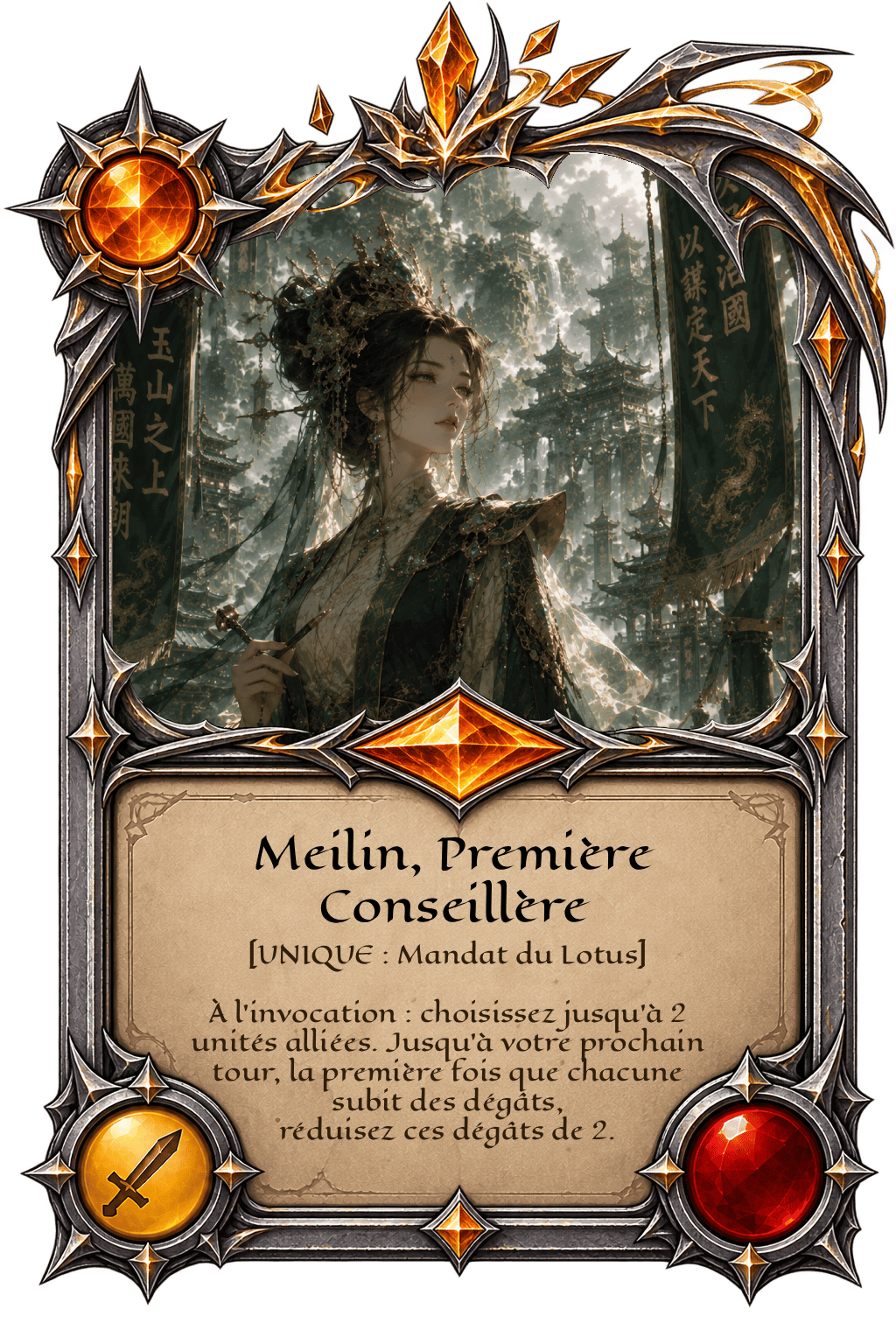 Carte Meilin, Première Conseillère