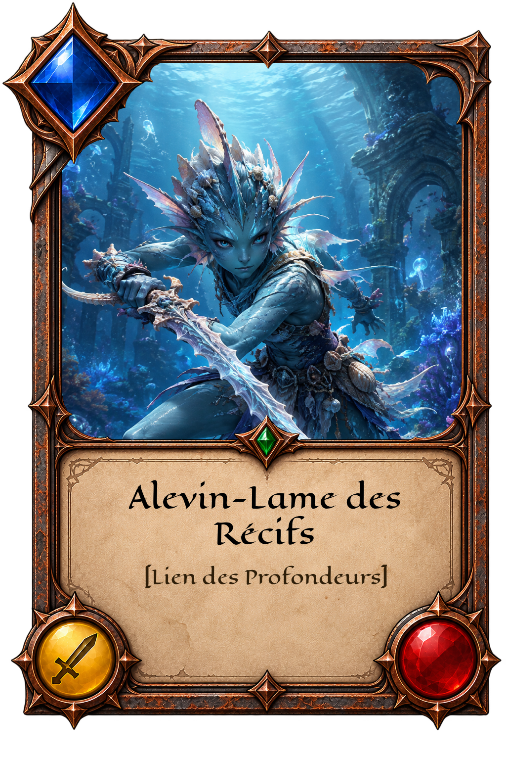 Carte Alevin-Lame des Récifs