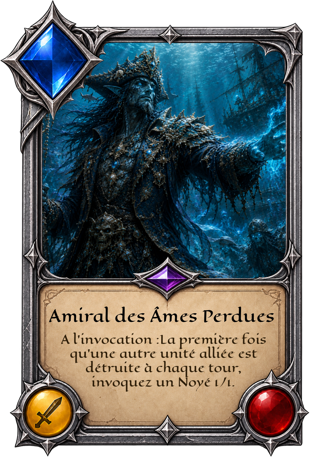 Carte Amiral des Âmes Perdues