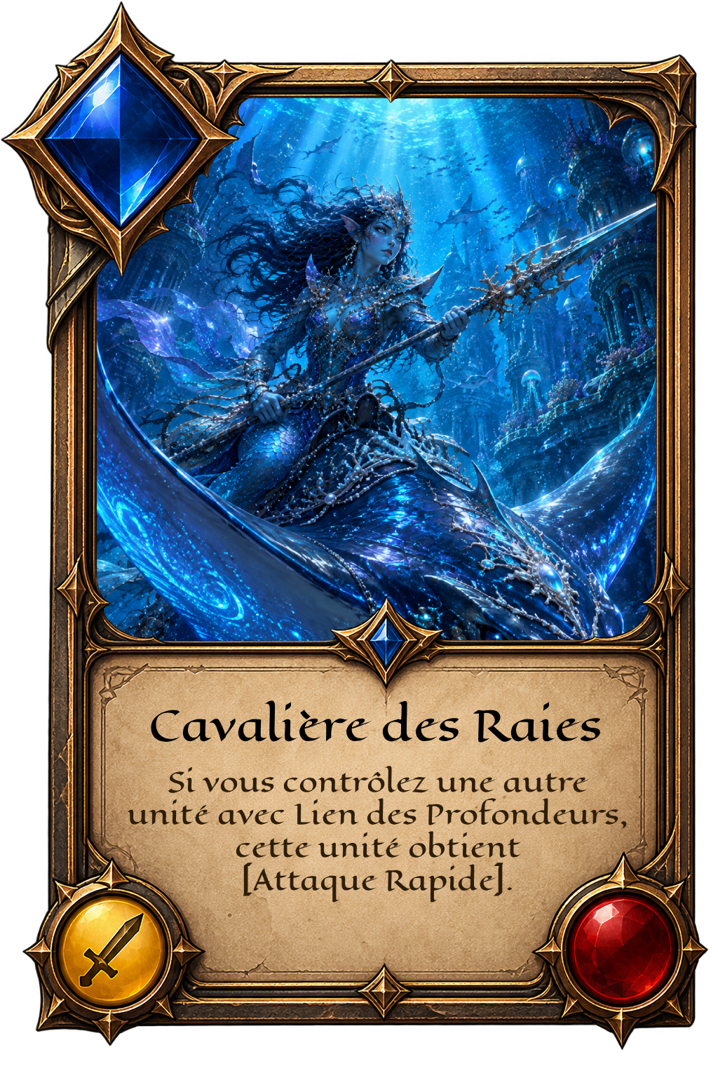 Carte Cavalière des Raies