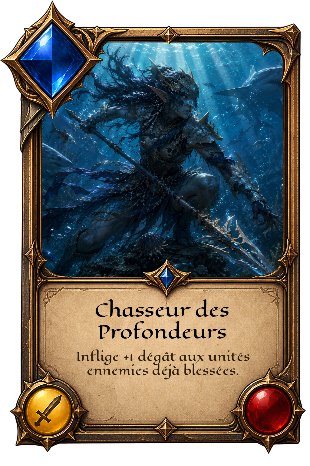 Carte Chasseur des Profondeurs