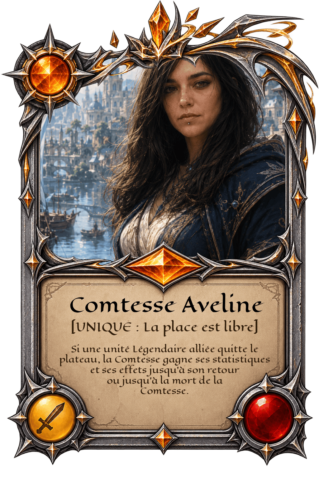 Carte Comtesse Aveline