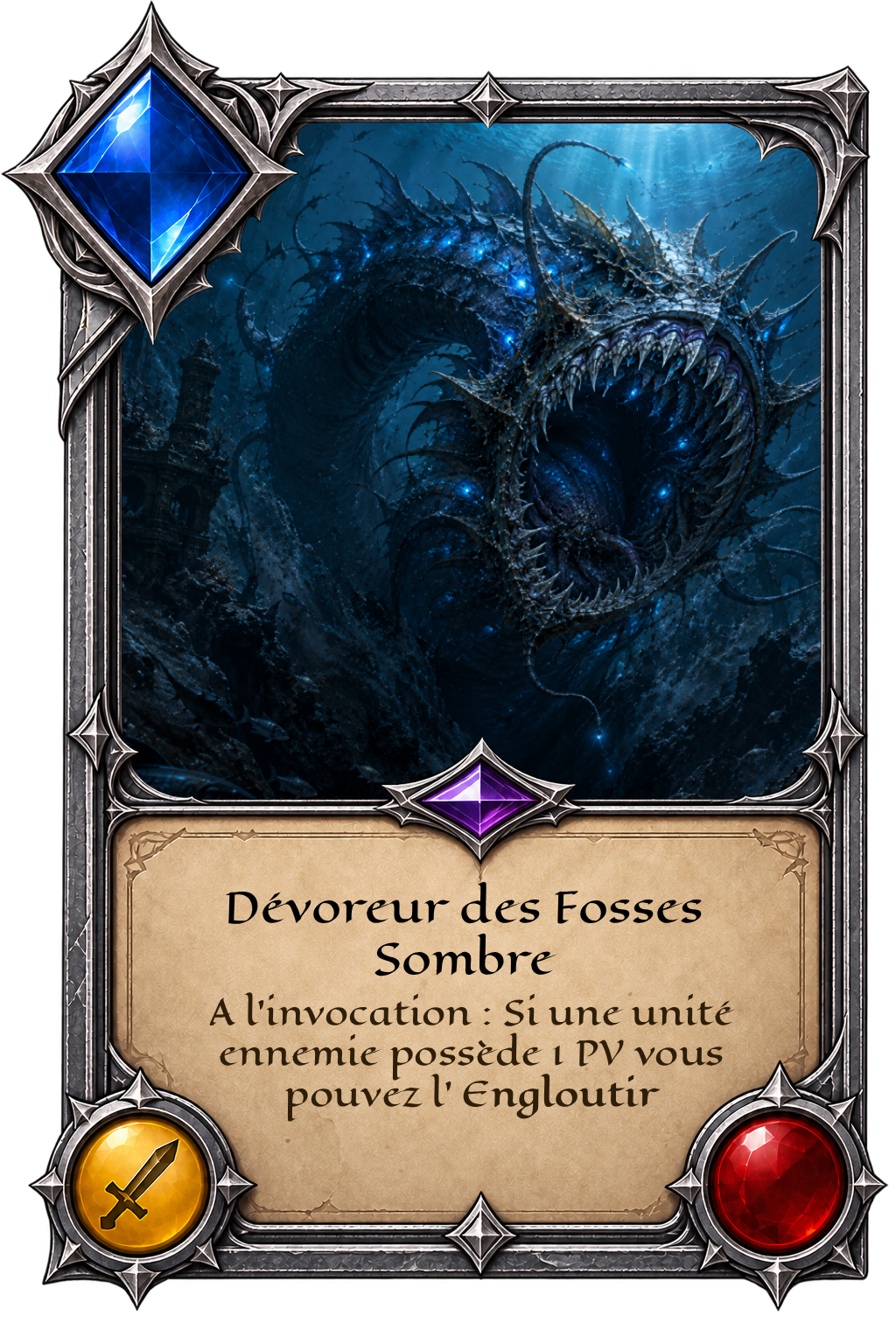 Carte Dévoreur des Fosses Noires