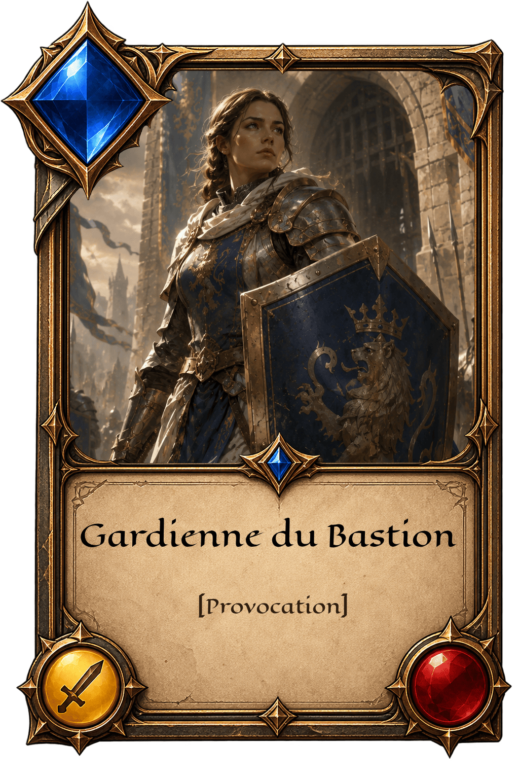 Carte Gardienne du Bastion