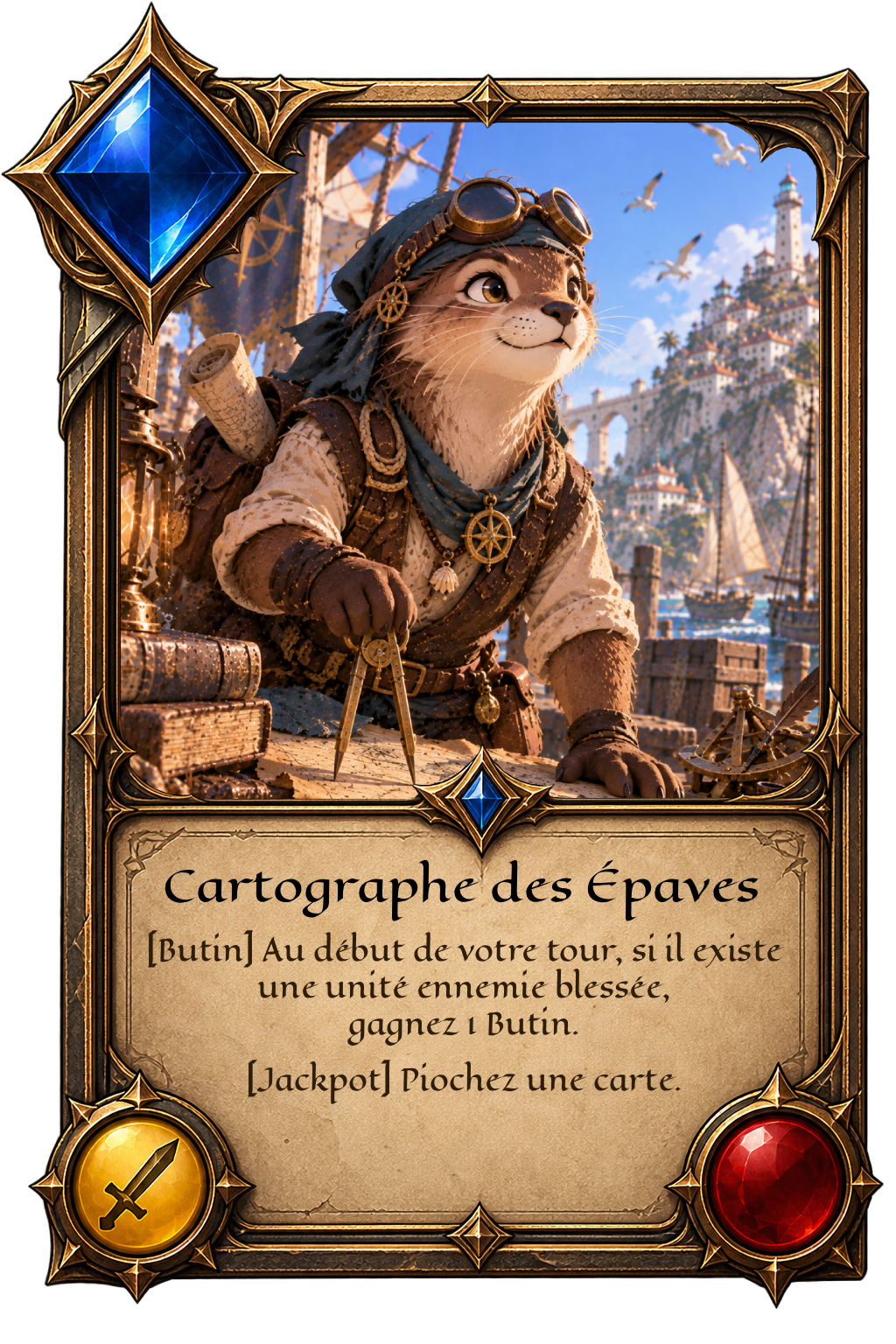 Carte Cartographe des Épaves