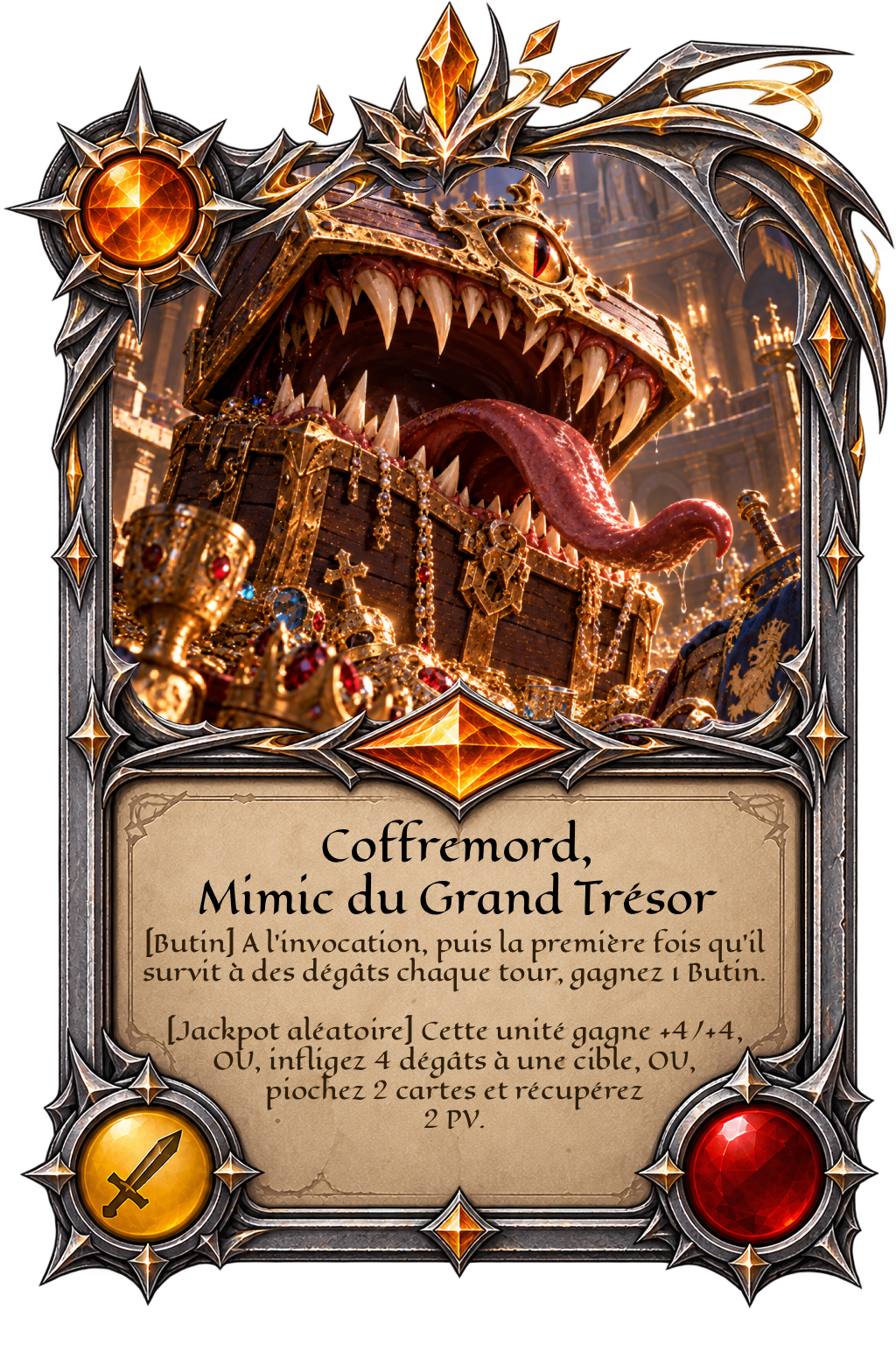 Carte Coffremord, Mimic du Grand Trésor