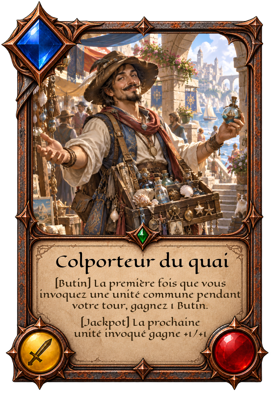 Carte Colporteur du Quai