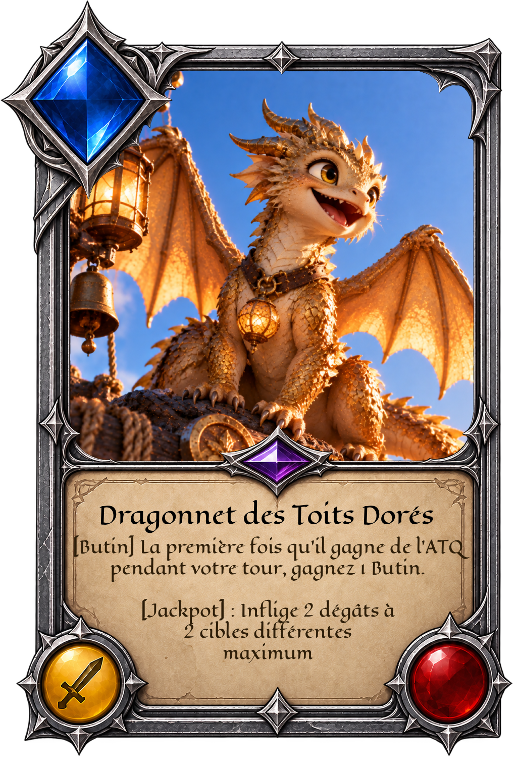 Carte Dragonnet des Toits Dorés