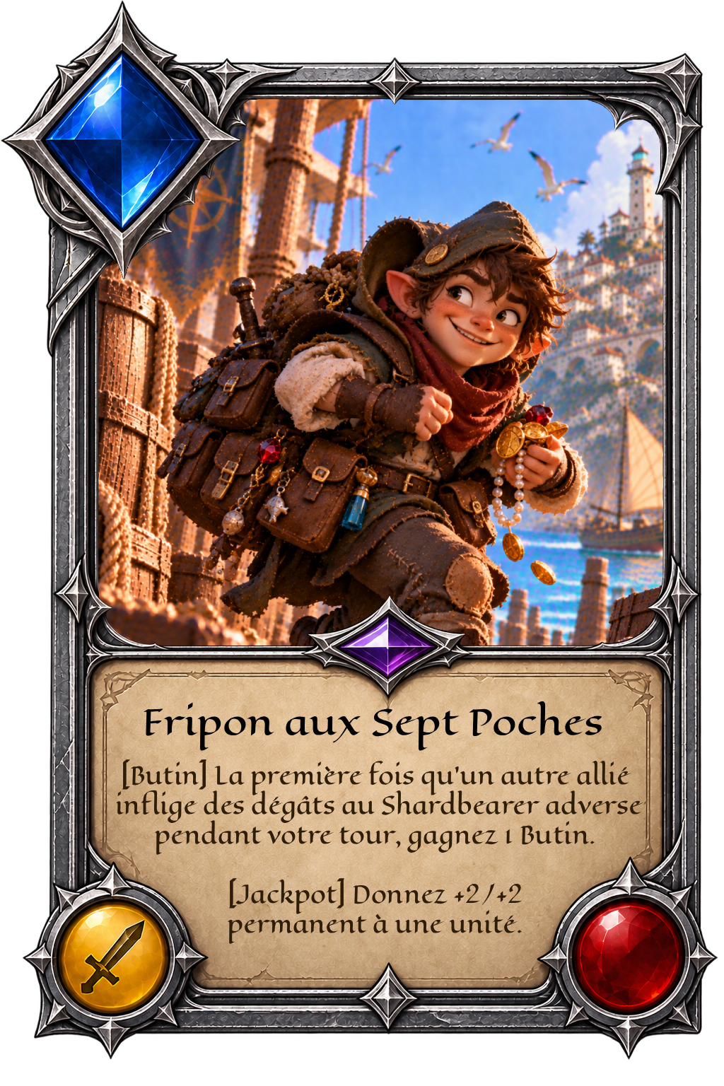Carte Fripon aux Sept Poches