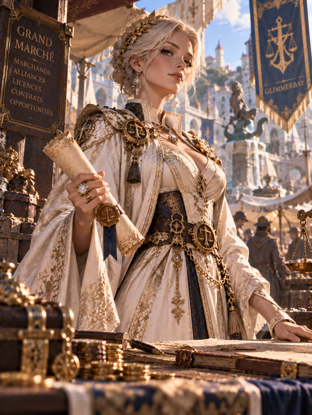 Aurélia Veyre, Maîtresse du Grand Marché — carte THRONESHARD