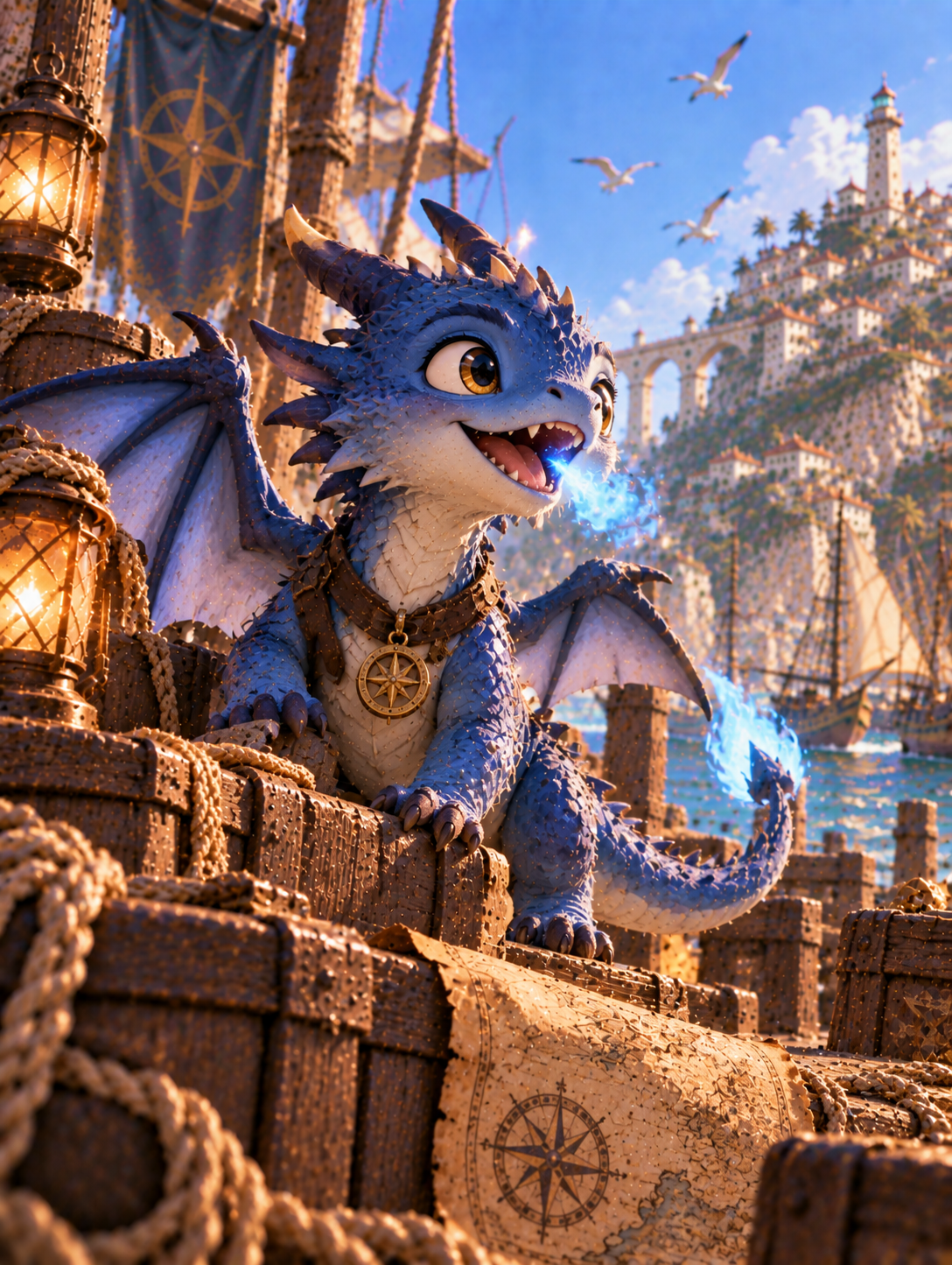 Dragonnet des Braises Bleues — carte THRONESHARD