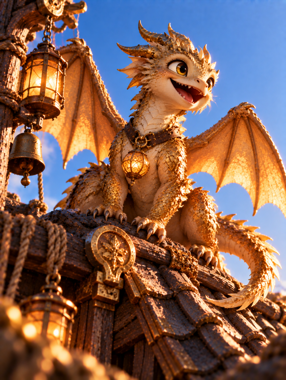Dragonnet des Toits Dorés — carte THRONESHARD