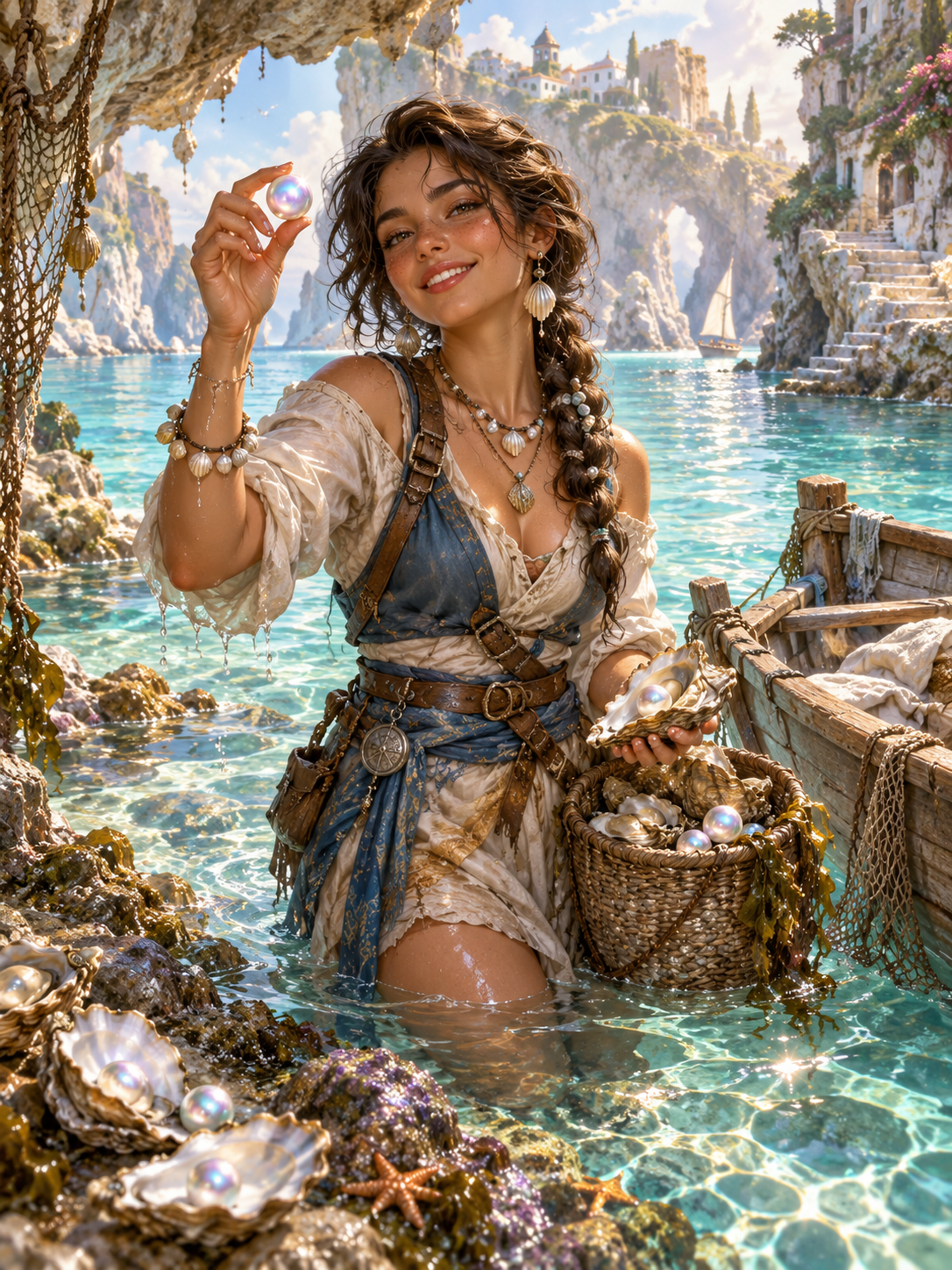 Pêcheuse de Perles — carte THRONESHARD