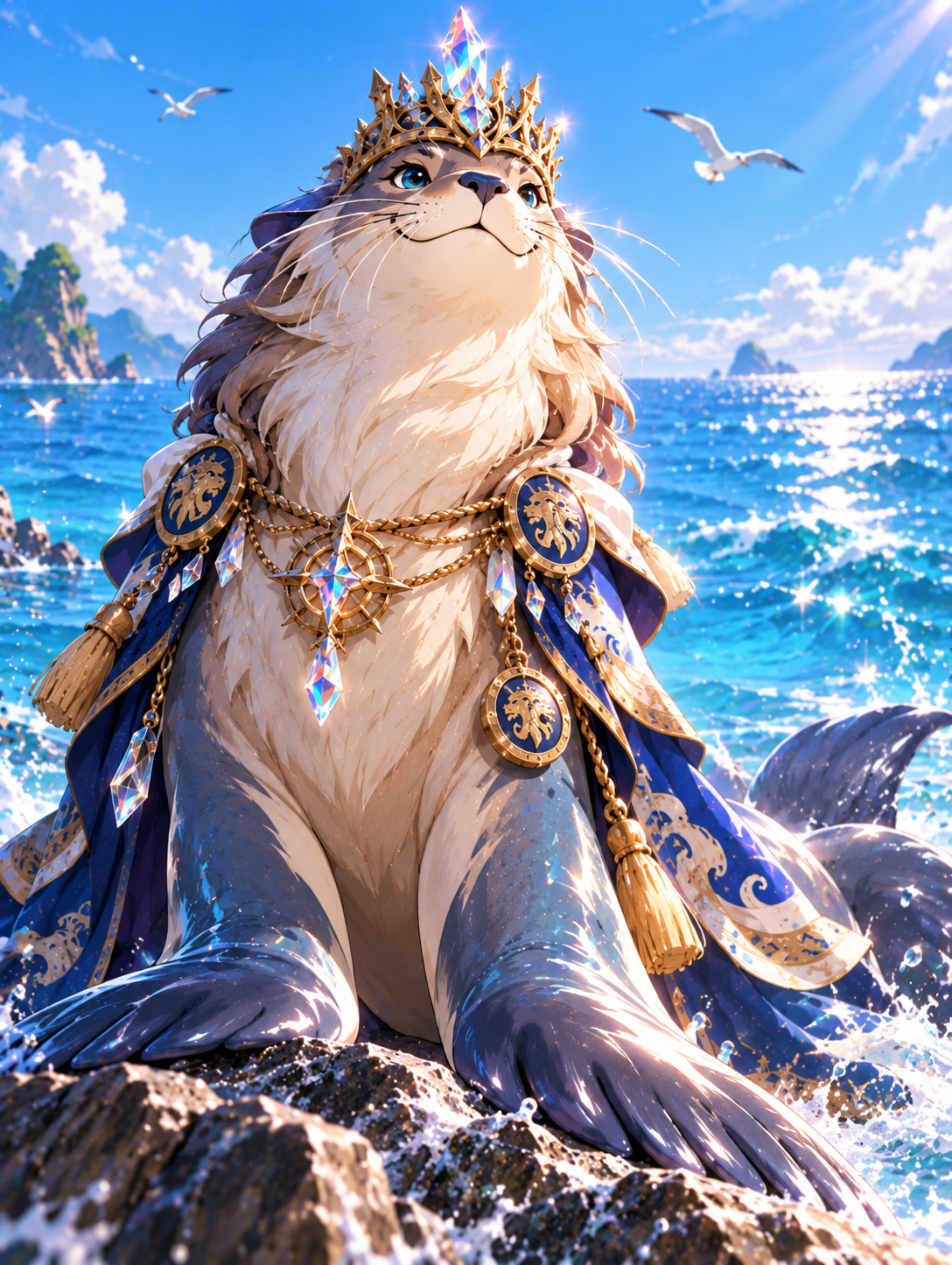 Soléon, Lion des Mille Reflets — carte THRONESHARD