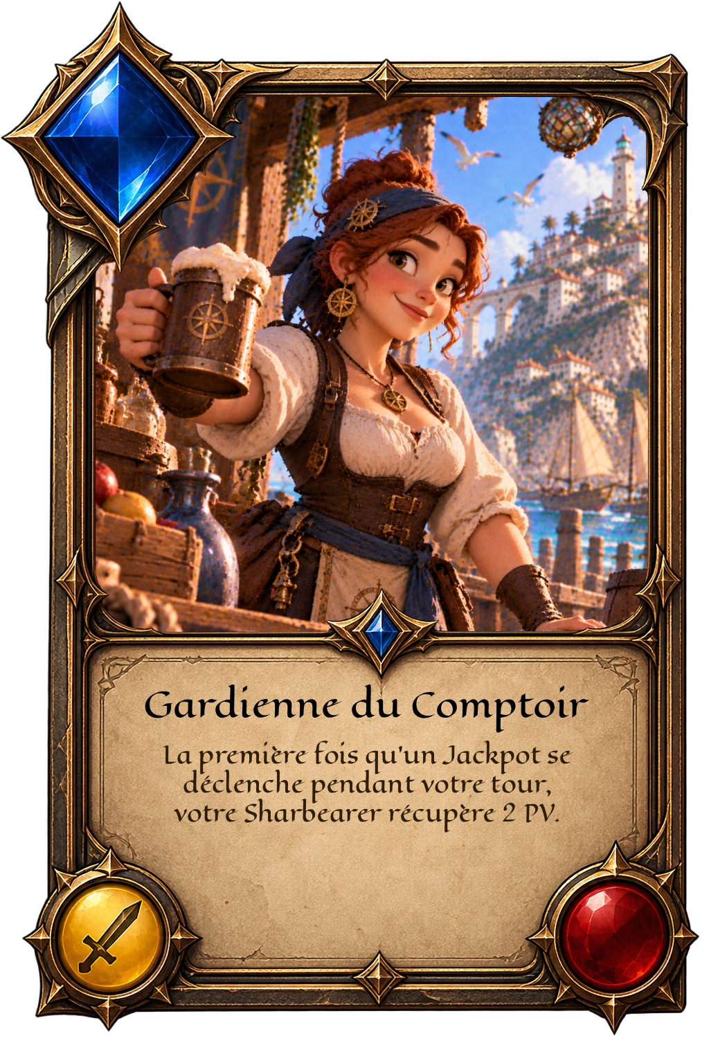 Carte Gardienne du Comptoir