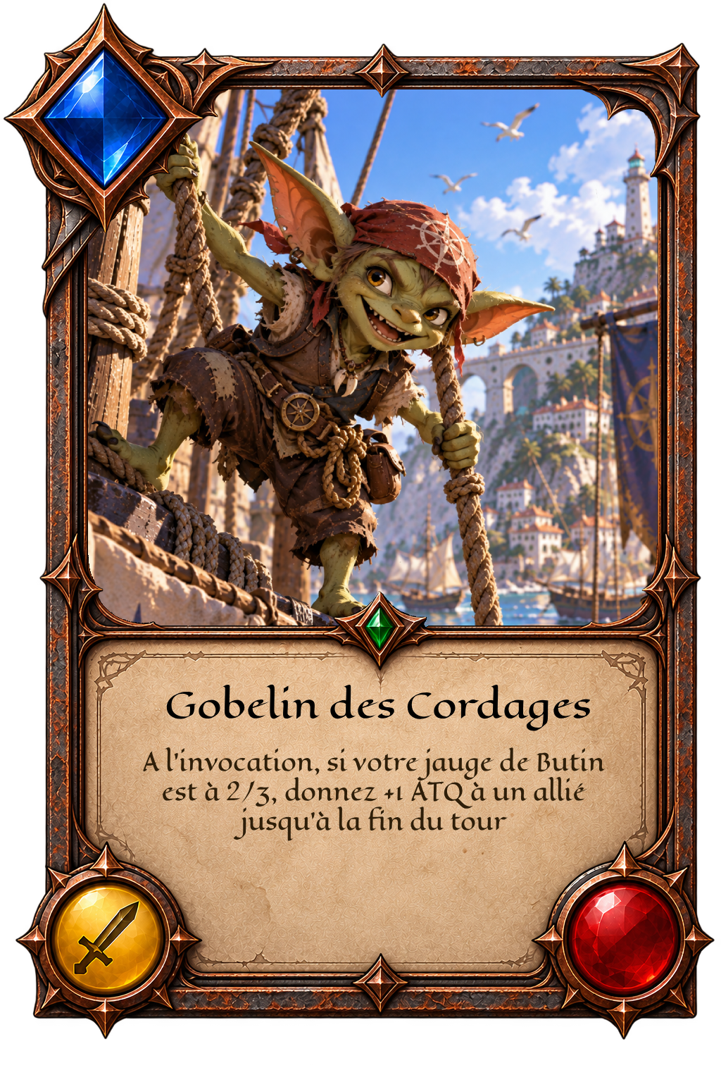 Carte Gobelin des Cordages