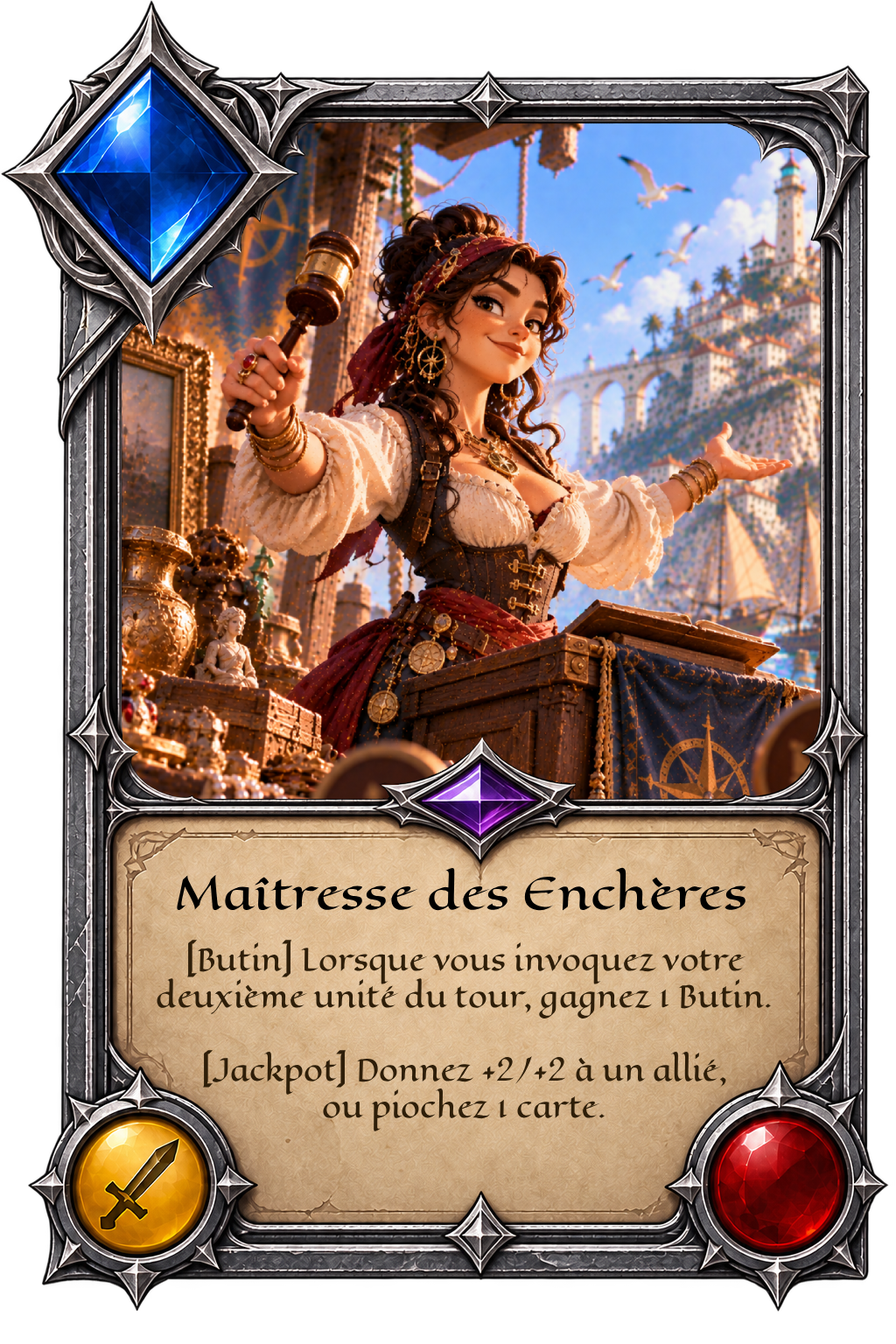 Carte Maîtresse des Enchères