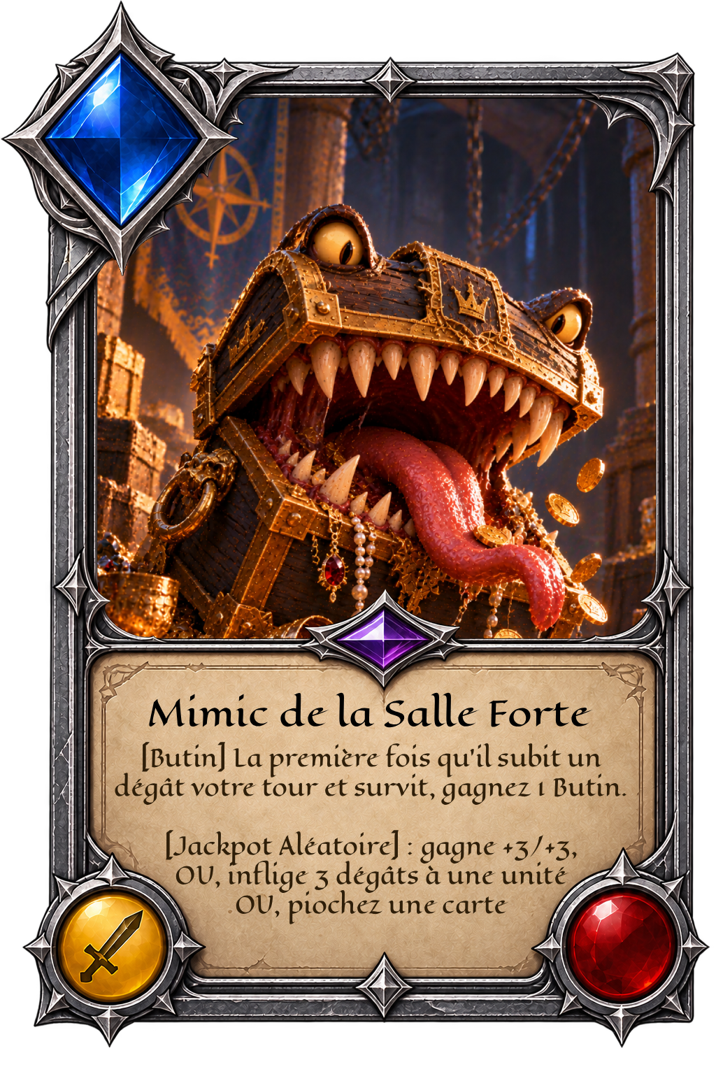Carte Mimic de la Salle Forte