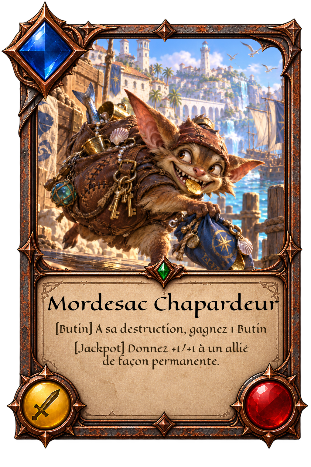 Carte Mordesac Chapardeur