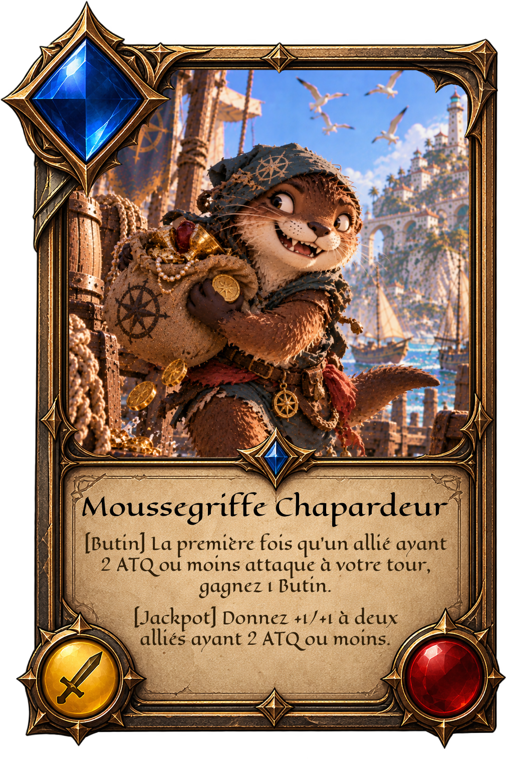 Carte Moussegriffe Chapardeur