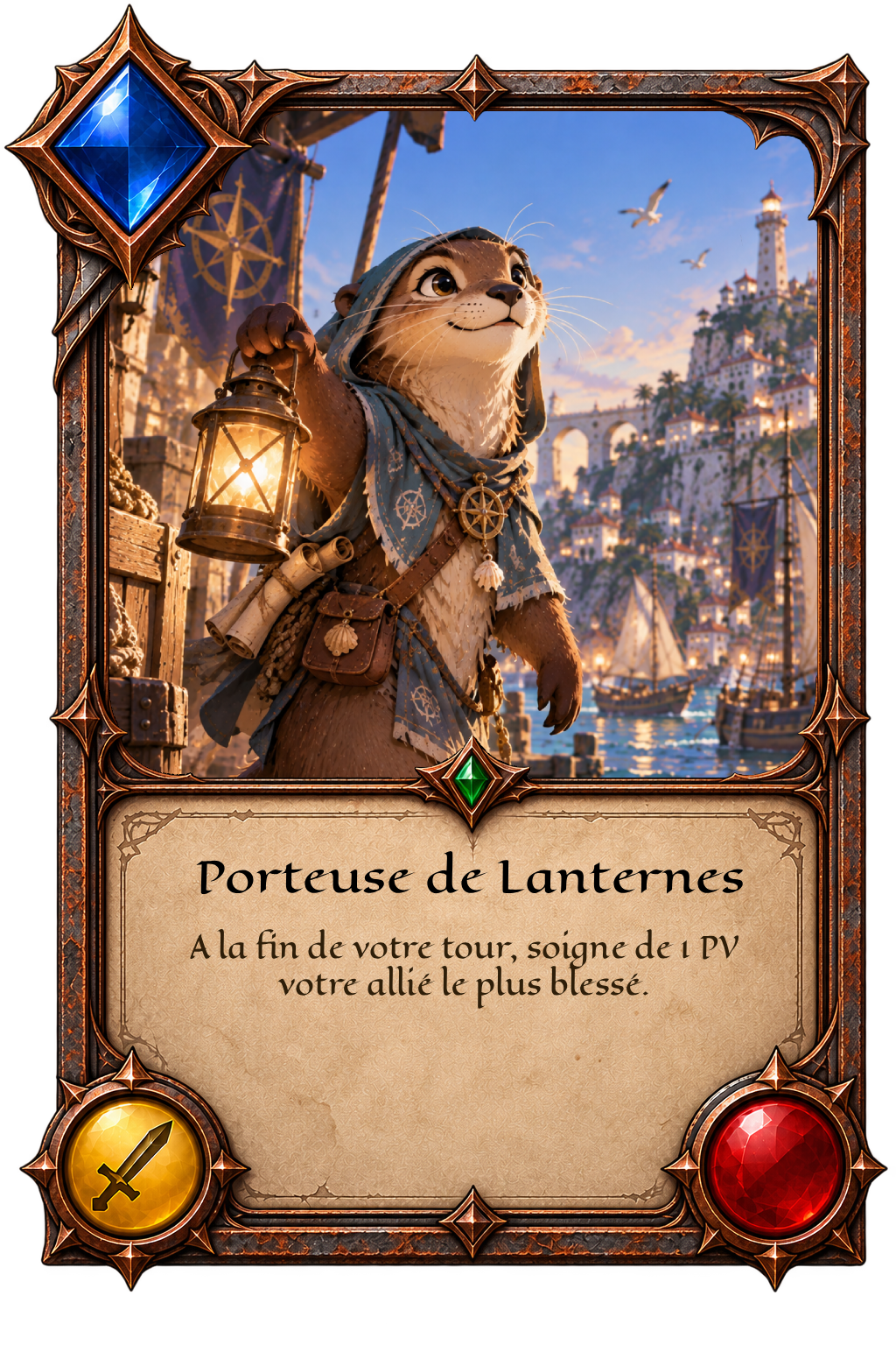 Carte Porteuse de Lanternes