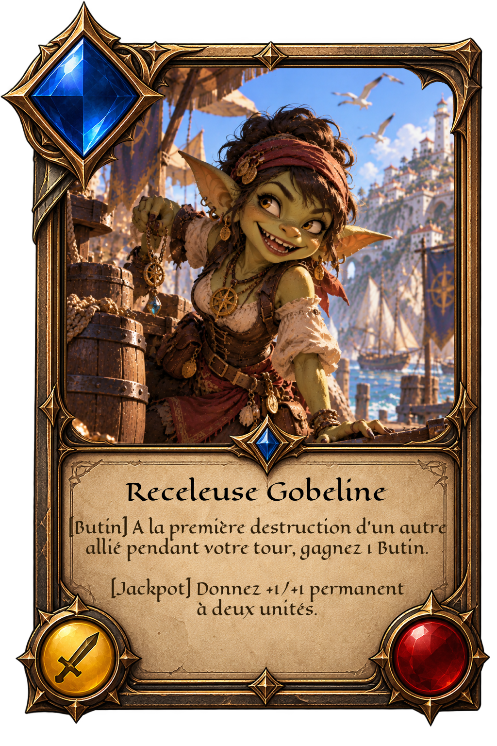 Carte Receleuse Gobeline