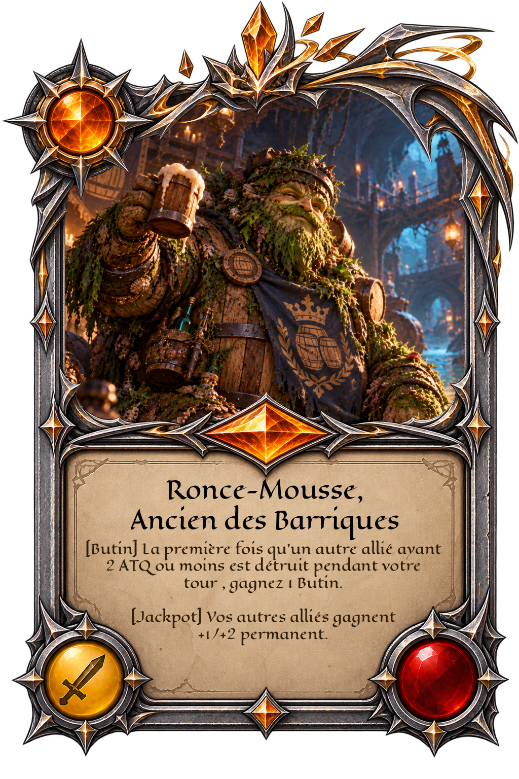 Carte Ronce-Mousse, Ancien des Barriques