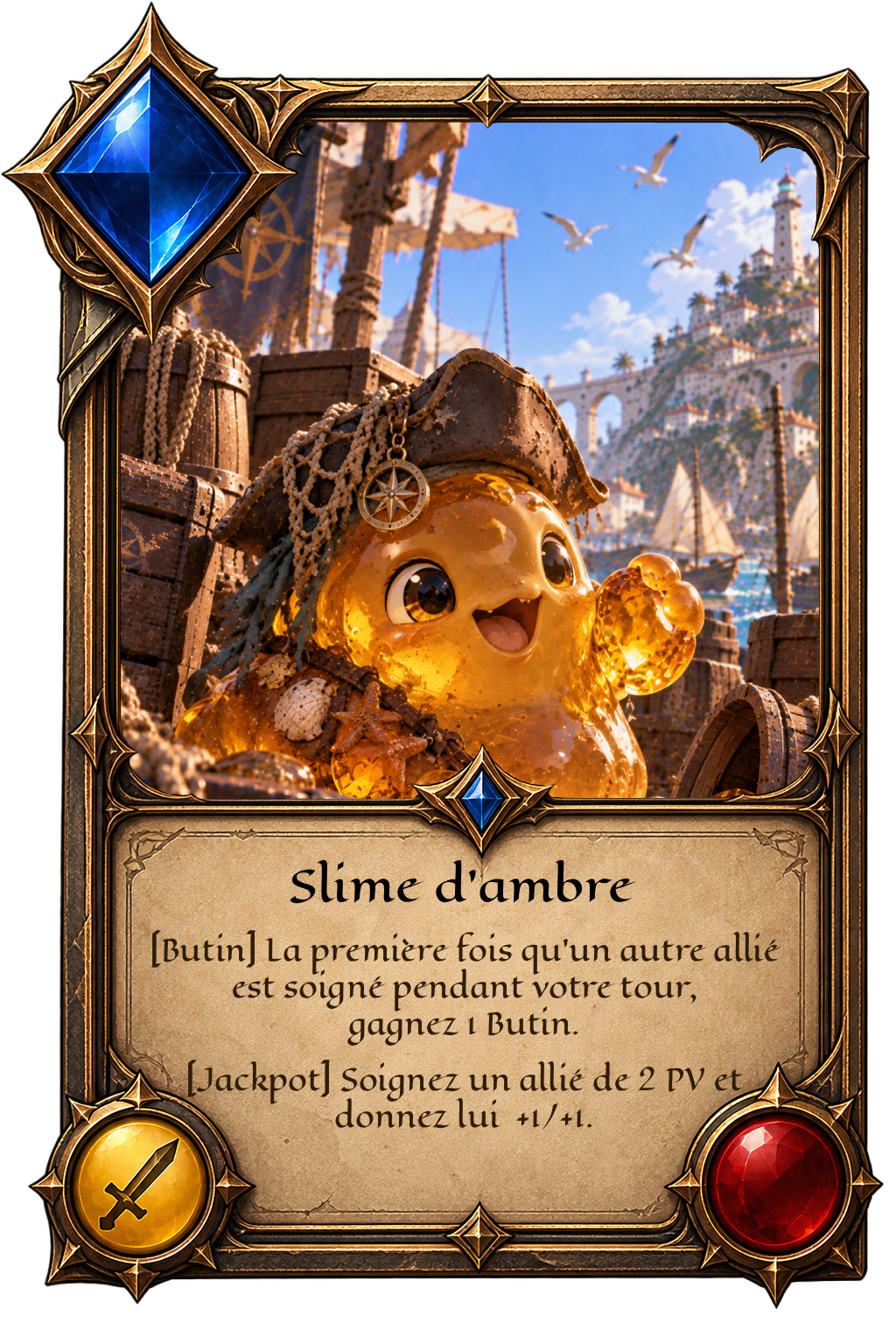Carte Slime d'Ambre