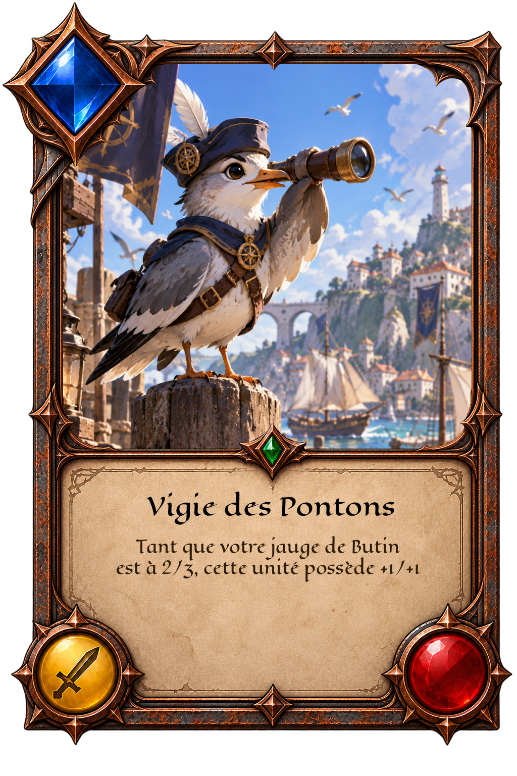 Carte Vigie des Pontons