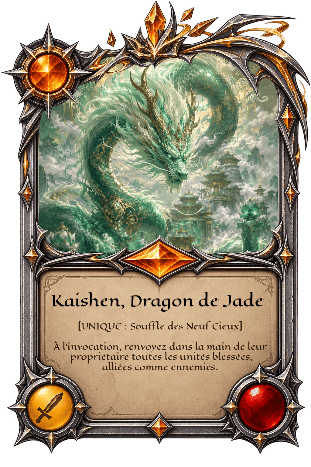 Carte Kaishen, Dragon de Jade