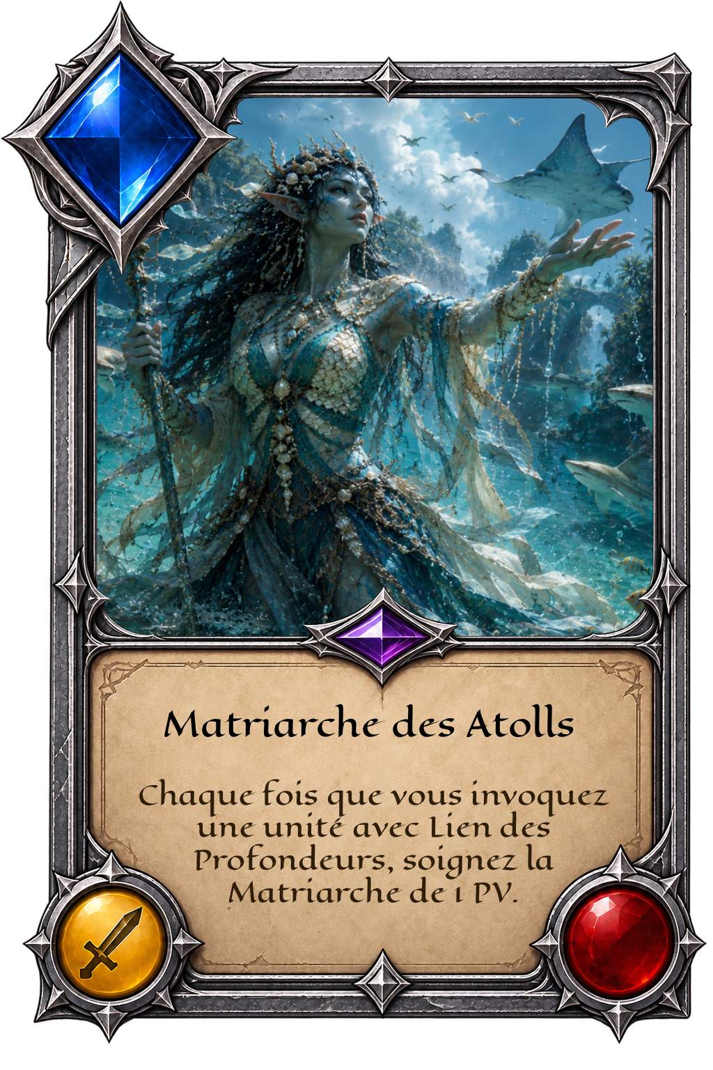 Carte Matriarche des Atolls