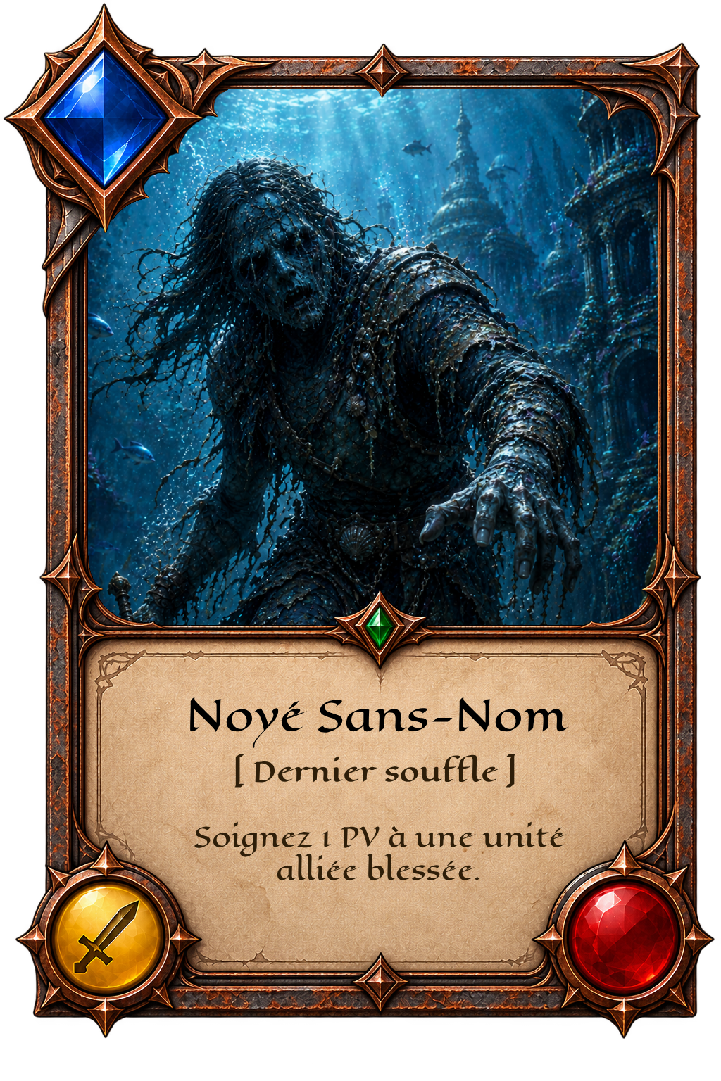 Carte Noyé Sans-Nom