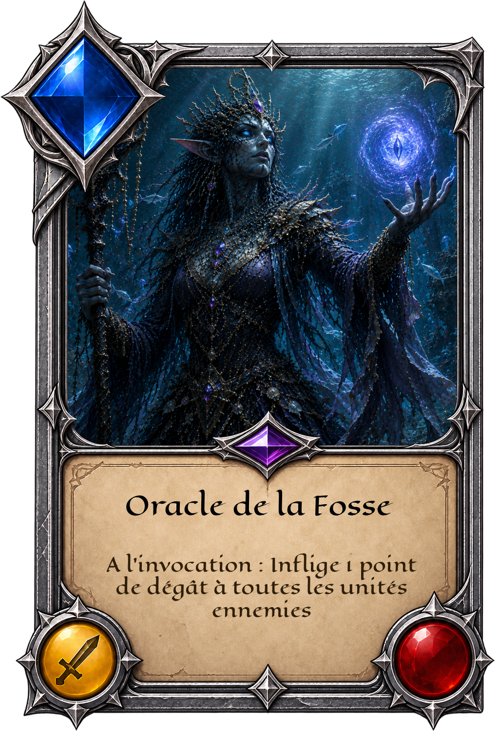Carte Oracle de la Fosse