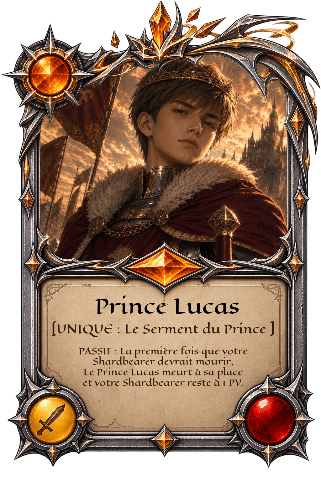 Carte Prince Lucas