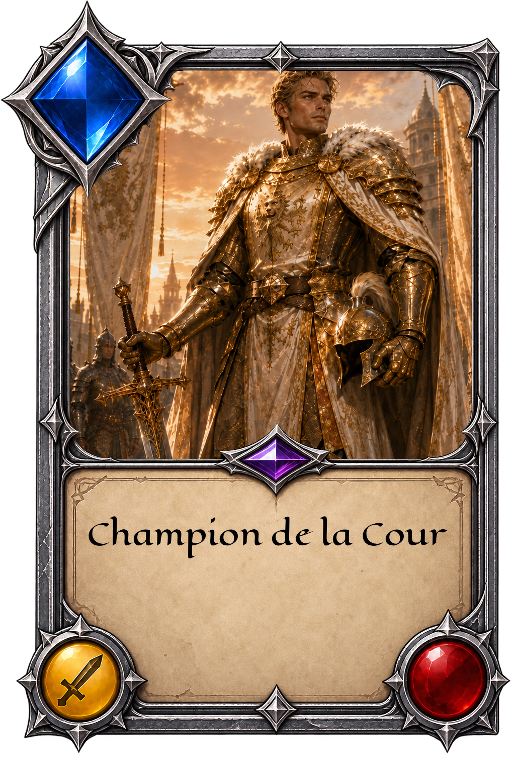 Carte Champion de la Cour