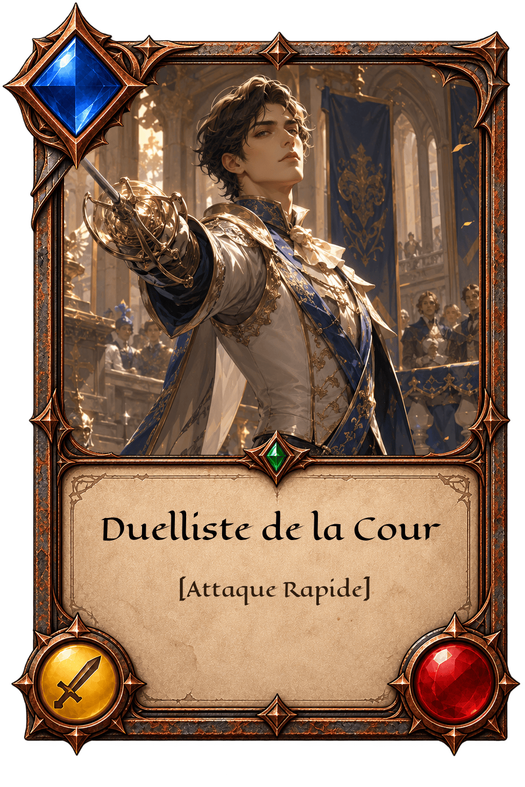 Carte Duelliste de la Cour
