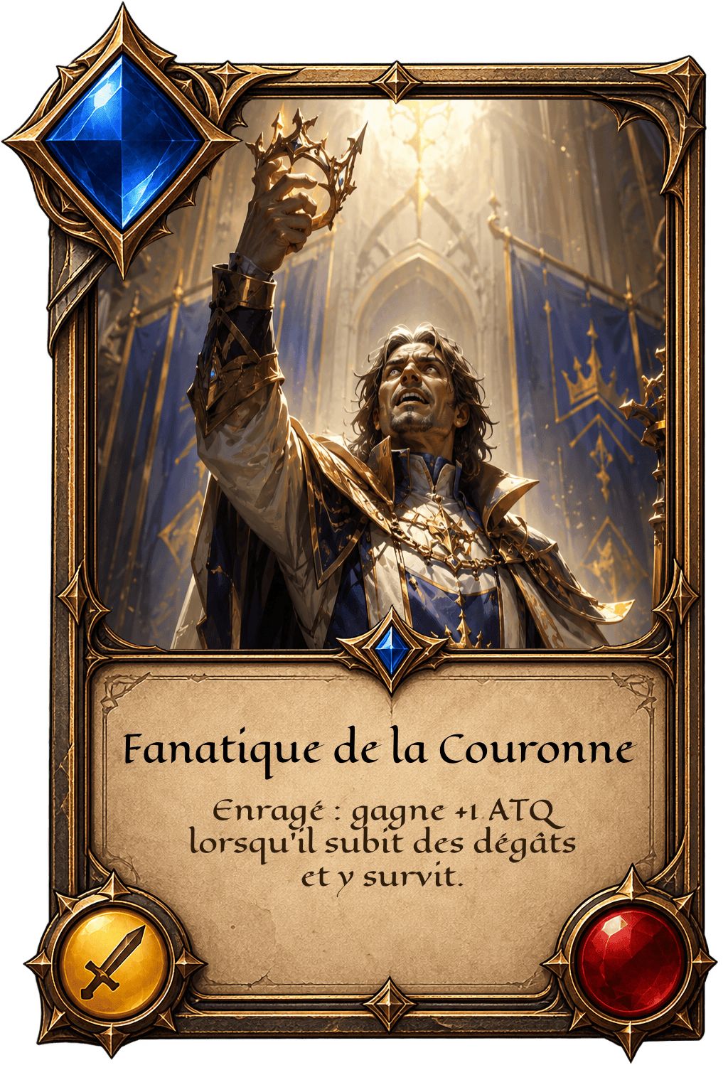 Carte Fanatique de la Couronne