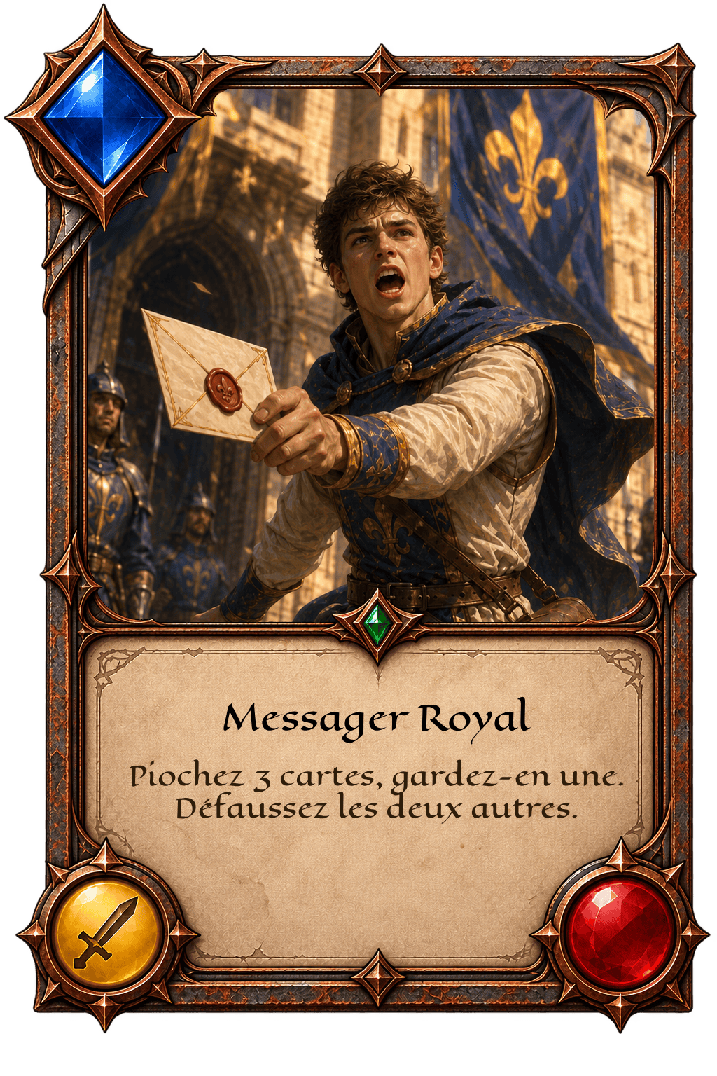 Carte Messager Royal