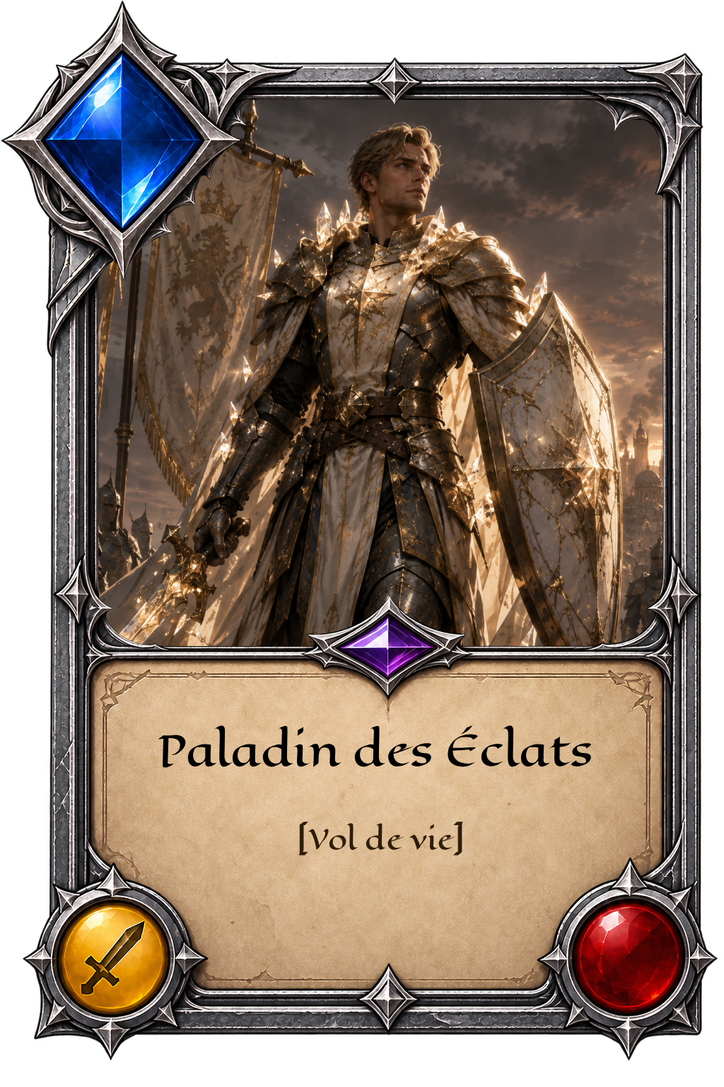 Carte Paladin des Éclats