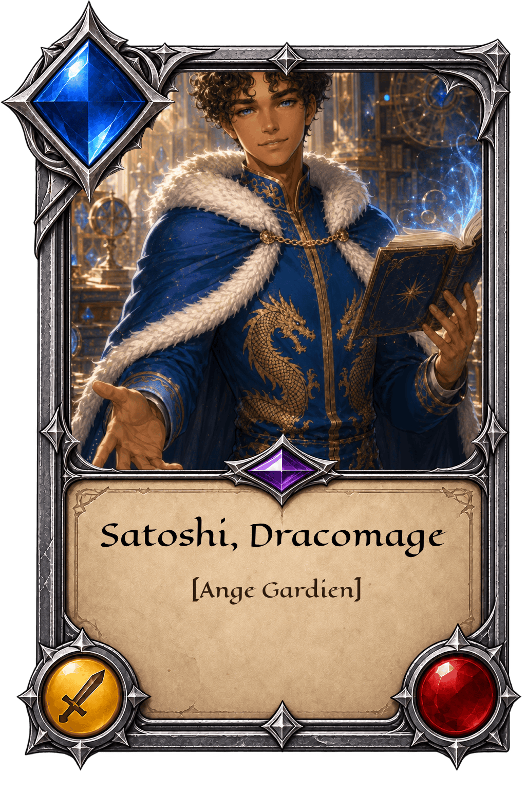 Carte Satoshi Dracomage