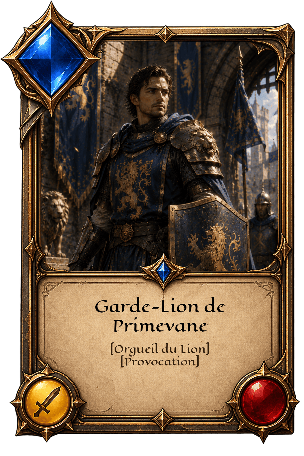 Carte Garde-Lion de Primevane