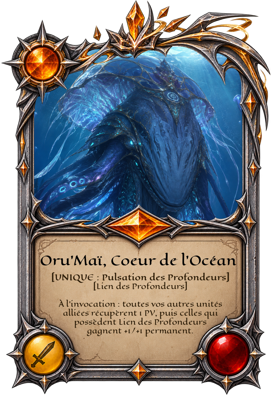 Carte Oru’Maï, Cœur de l’Océan
