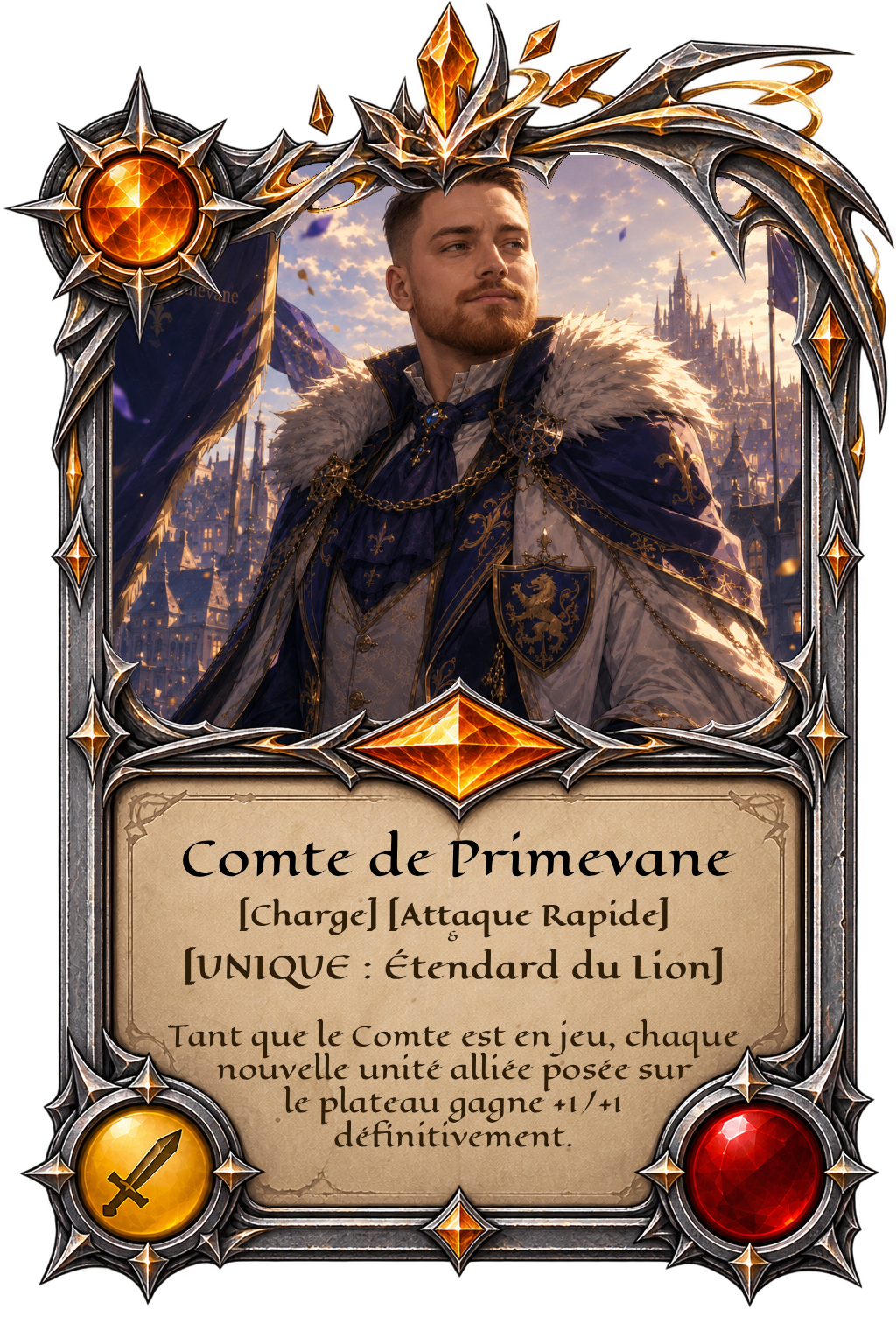 Carte Comte de Primevane