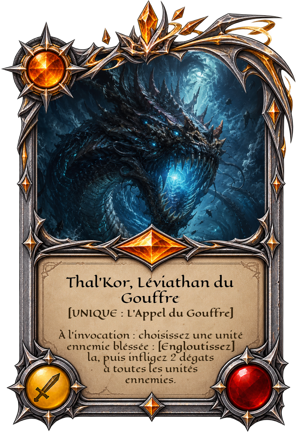 Carte Thal’Kor, Léviathan du Gouffre